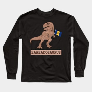 Bajan T-Rex Long Sleeve T-Shirt